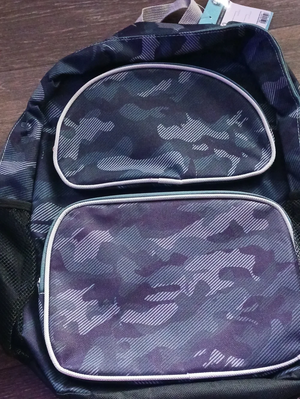 2 × Boys Backpack Bluey / Camouflage